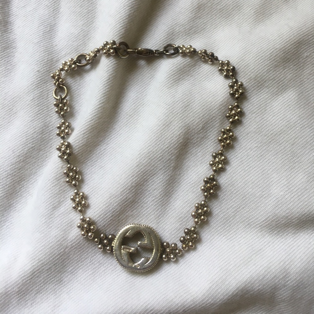 Gucci sterling silver bracelet